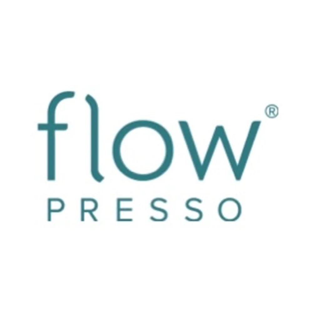 flowpresso logo on Hack Your Health