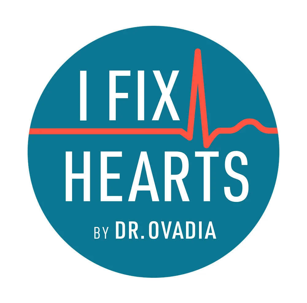i fix hearts dr ovadia logo on Hack Your Health