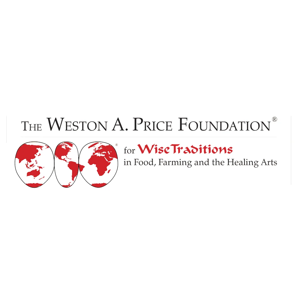 weston a price foundation logo on Hack Your Health